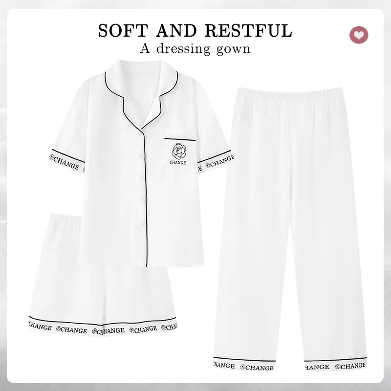MADALLO Pajama Set Women's White-6