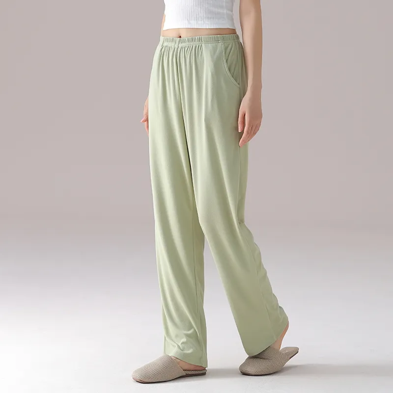 MADALLO Pajama Pants Women's Green-4