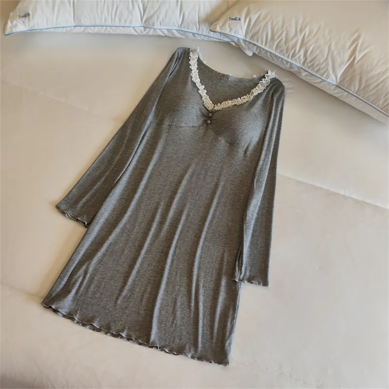 MADALLO Women's Nightgowns-3