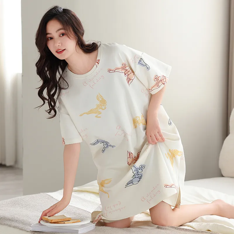 MADALLO Women's Nightgowns-2