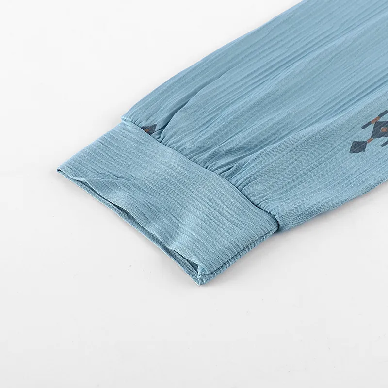 MADALLO Pajama Set Women's Sky Blue-3