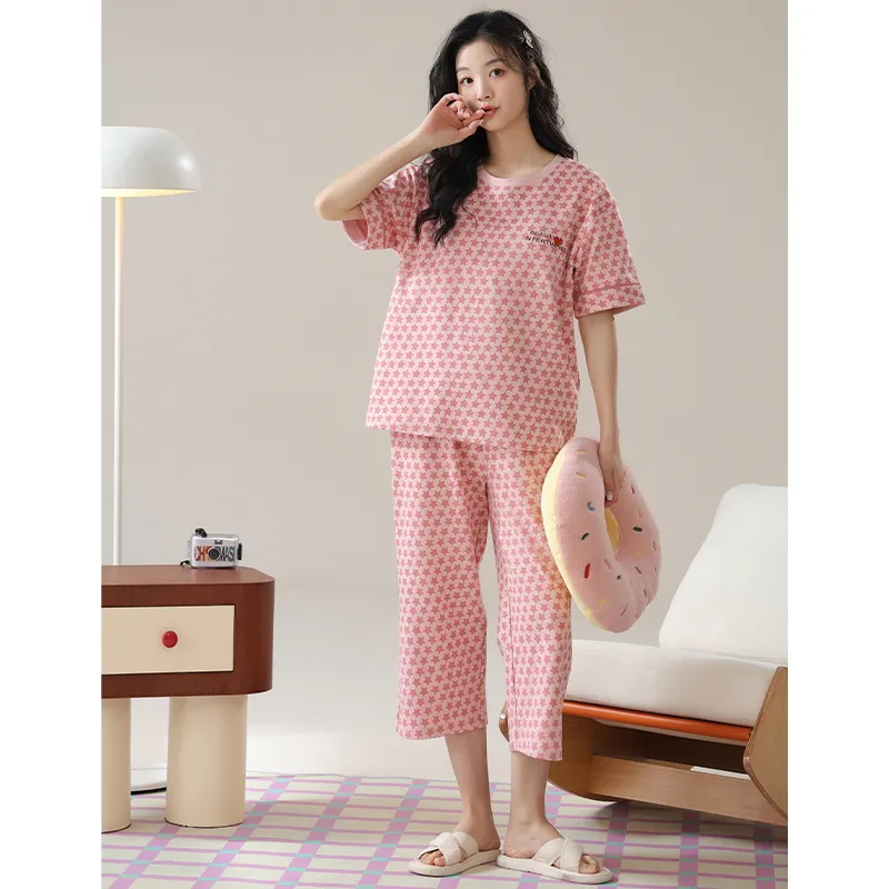 MADALLO Pajama Set Women's Pink-2