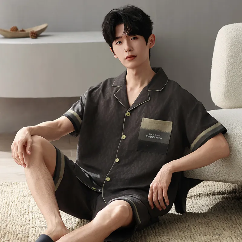 MADALLO Men Pajama Sets-4