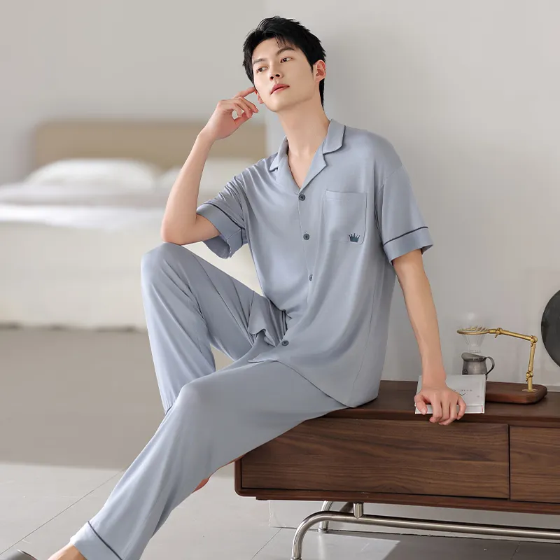 MADALLO Men Pajama Sets-3