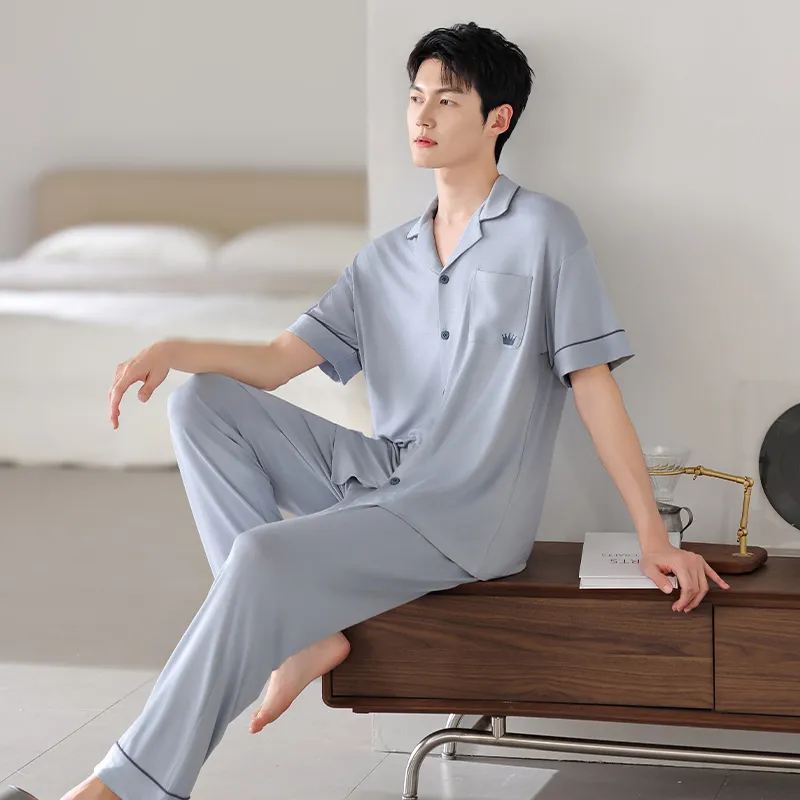 MADALLO Men Pajama Sets-4