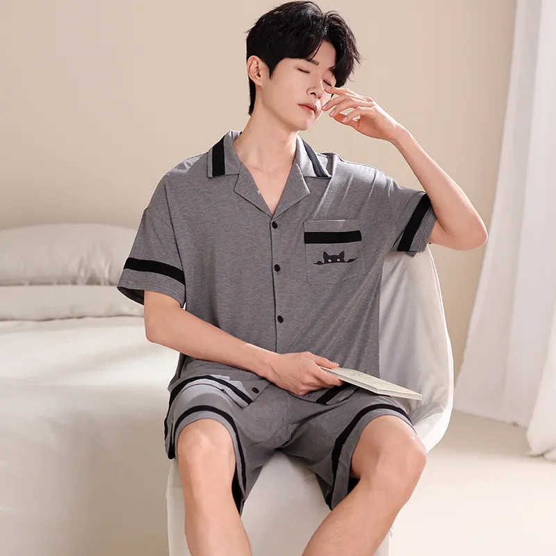 MADALLO Men Pajama Sets-4