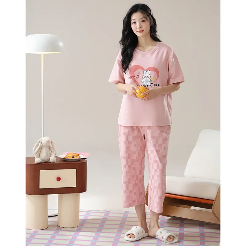 MADALLO Pajama Set Women's Pink-1
