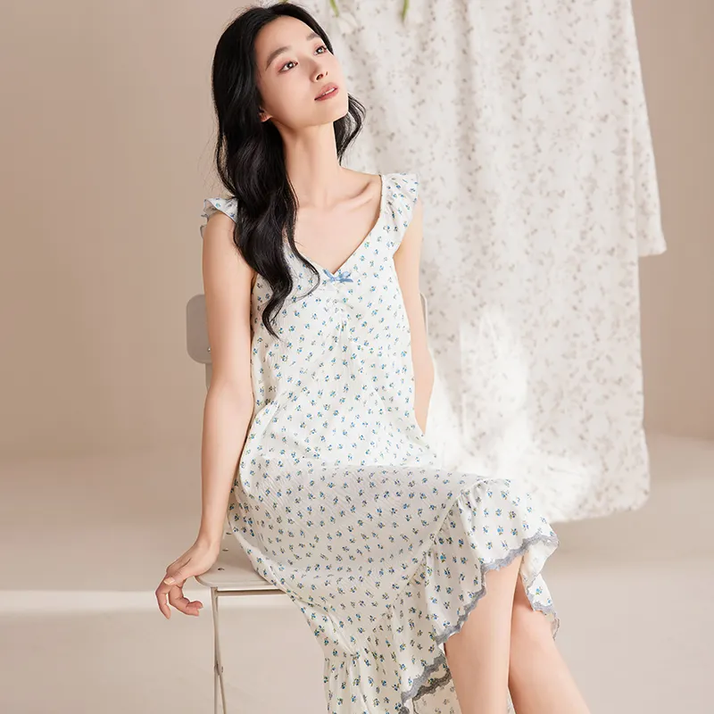 MADALLO Women's Nightgowns-2
