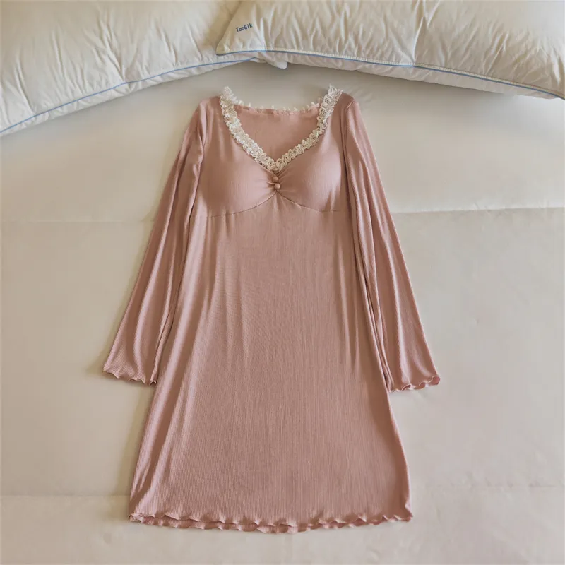 MADALLO Women's Nightgowns-43