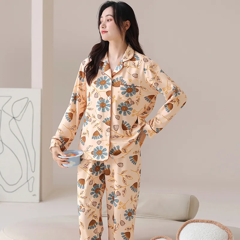 MADALLO Pajama Set Women's Skin-6