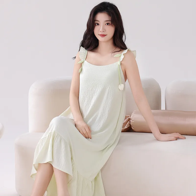 MADALLO Nightgown Women's Light Green-4