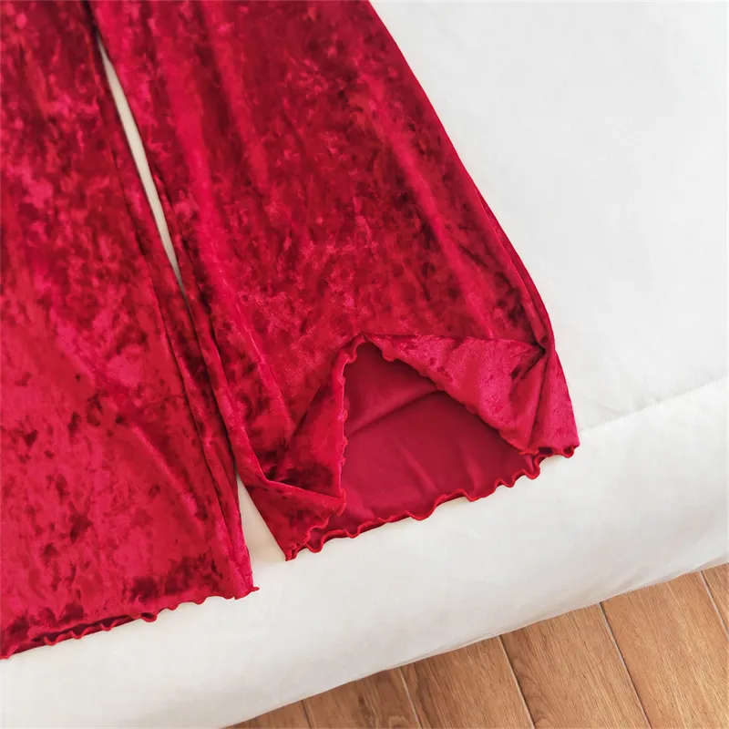 MADALLO Women's Pajama Pants-9