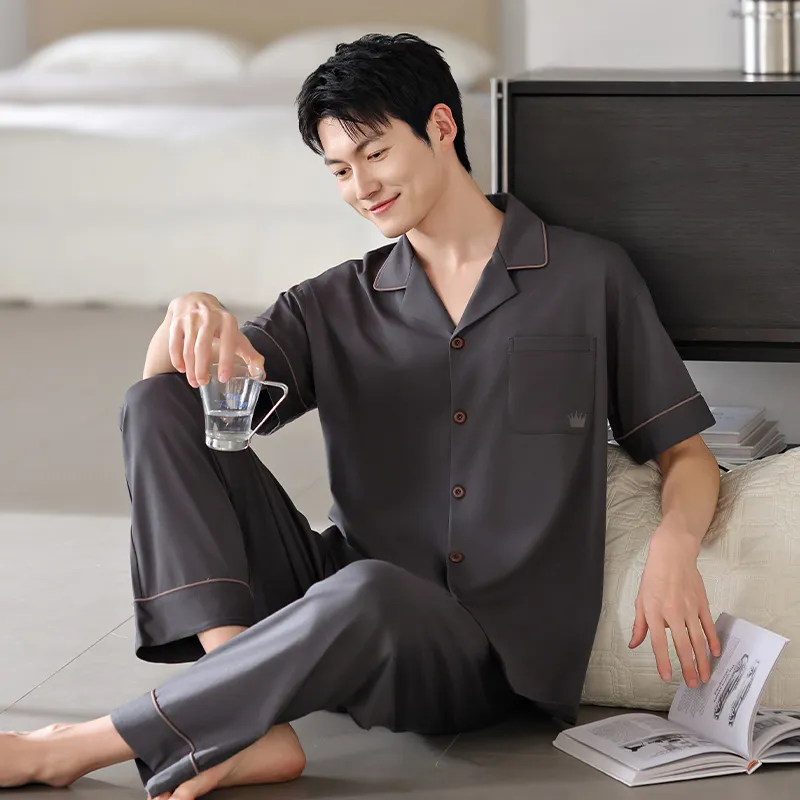 MADALLO Men Pajama Sets-5