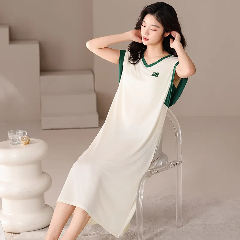 MADALLO Nightgown Women's Apricot-4