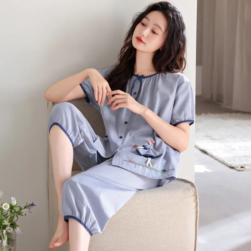 MADALLO Pajama Set Women's Purple-5