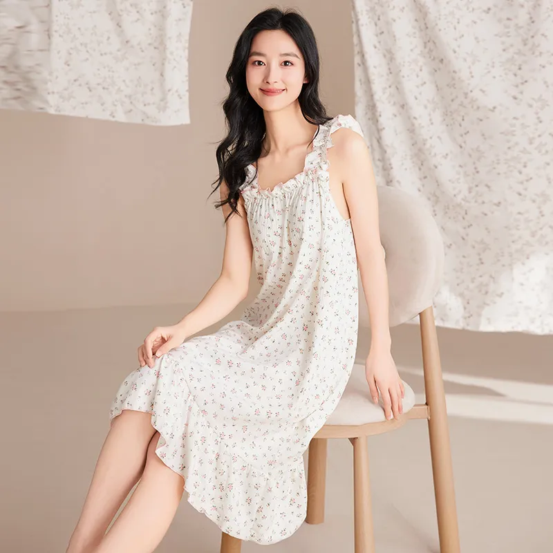MADALLO Women's Nightgowns-2