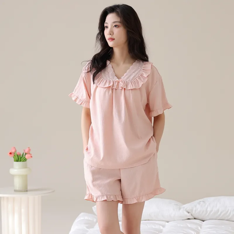 MADALLO Pajama Set Women's Pink-2