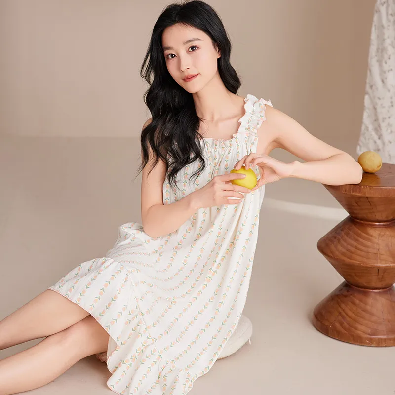 MADALLO Women's Nightgowns-5