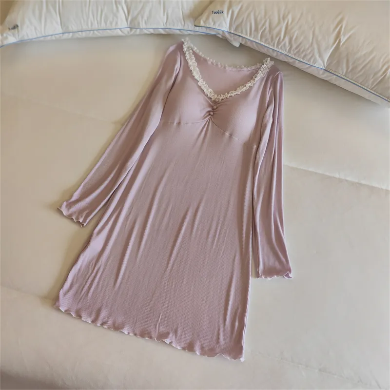 MADALLO Women's Nightgowns-10