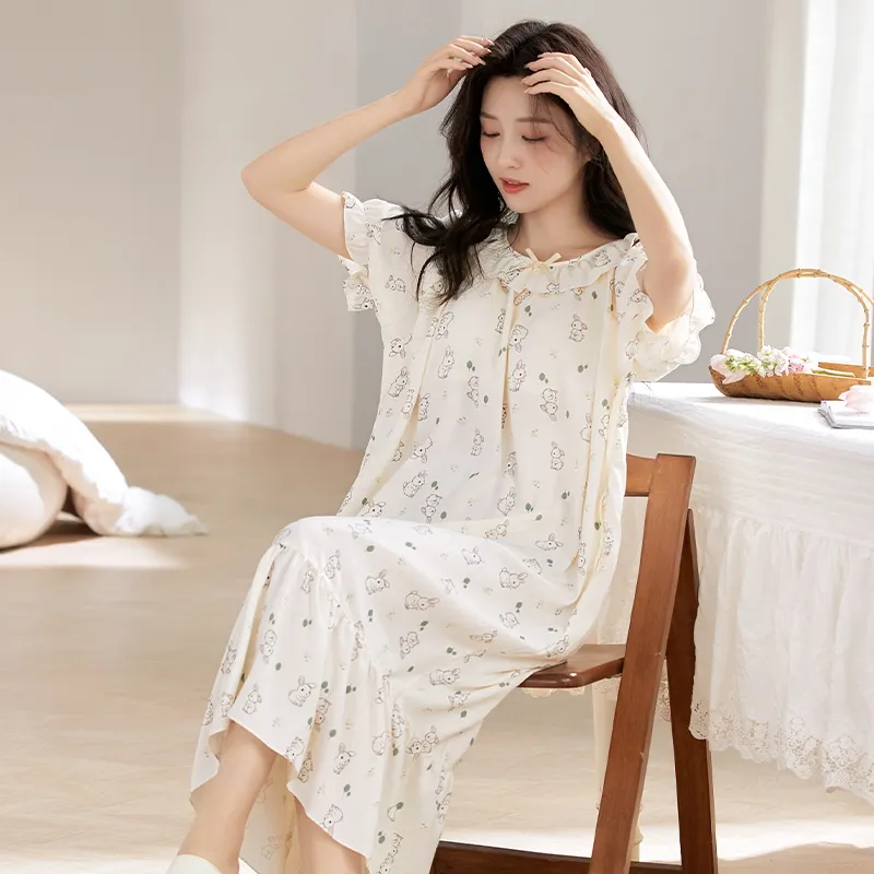 MADALLO Nightgown Women's White-5