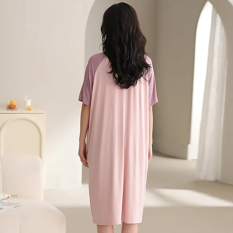 MADALLO Nightgown Women's Dark Pink-7