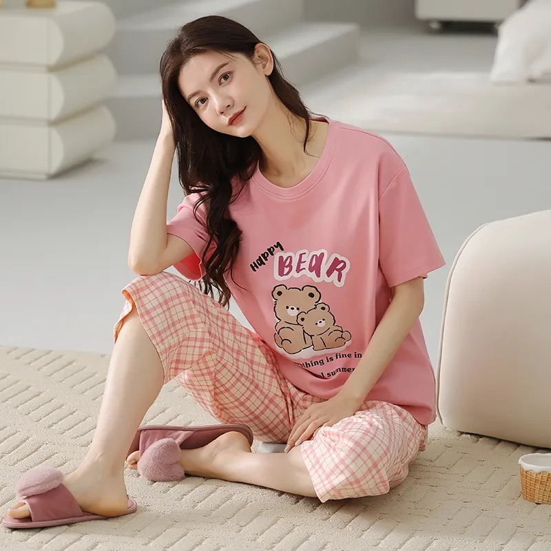 MADALLO Pajama Set Women's Pink-4