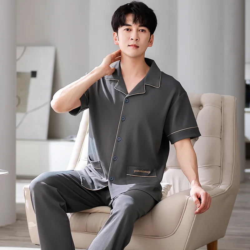 MADALLO Men Pajama Sets-5