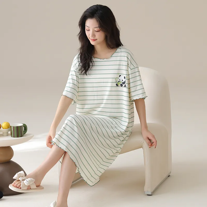 MADALLO Nightgown Women's Light Green-3