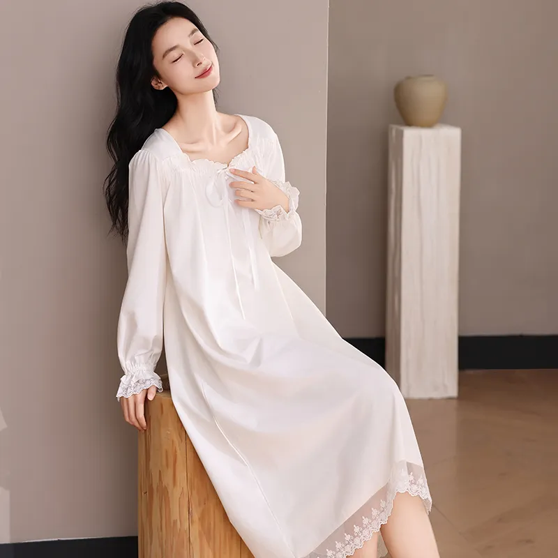 MADALLO Nightgown Women's White-2