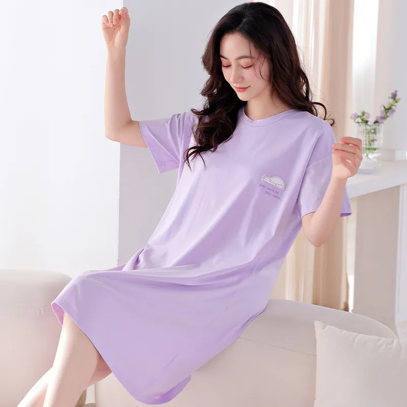 MADALLO Nightgown Women's Violet-2