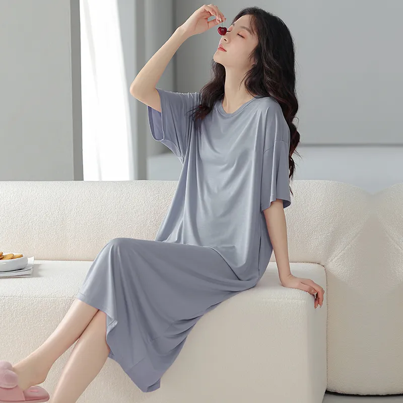 MADALLO Nightgown Women's Dodger Blue-5