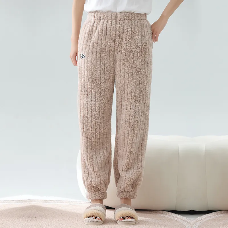 MADALLO Pajama Pants Women's Khaki-6