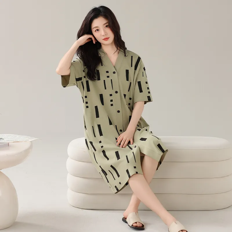 MADALLO Women's Nightgowns-5