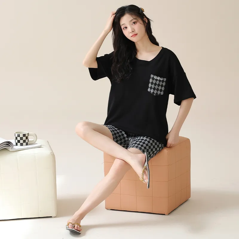MADALLO Pajama Set Women's Black-4