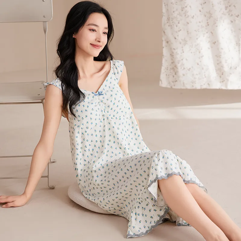 MADALLO Women's Nightgowns-4