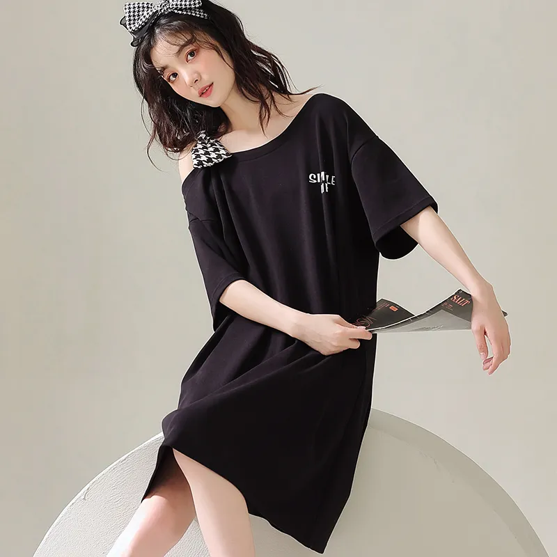 MADALLO Nightgown Women's Black-5