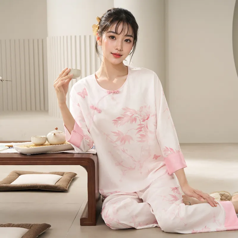 MADALLO Pajama Set Women's Light Pink-4