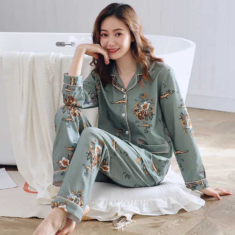 MADALLO Pajama Set Women's Uniform Blue-1
