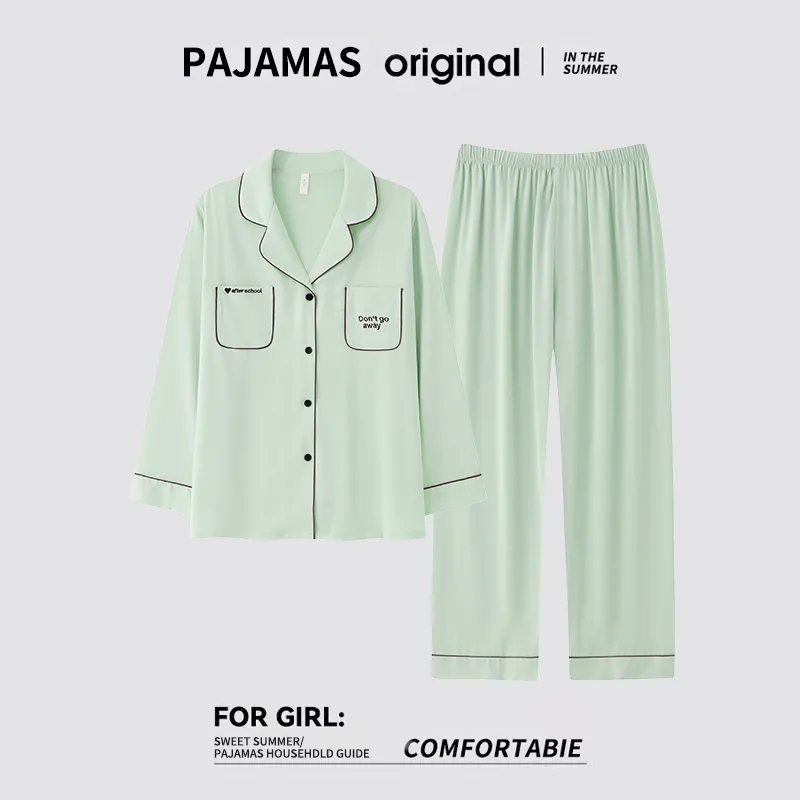MADALLO Pajama Set Women's Aqua Green-1