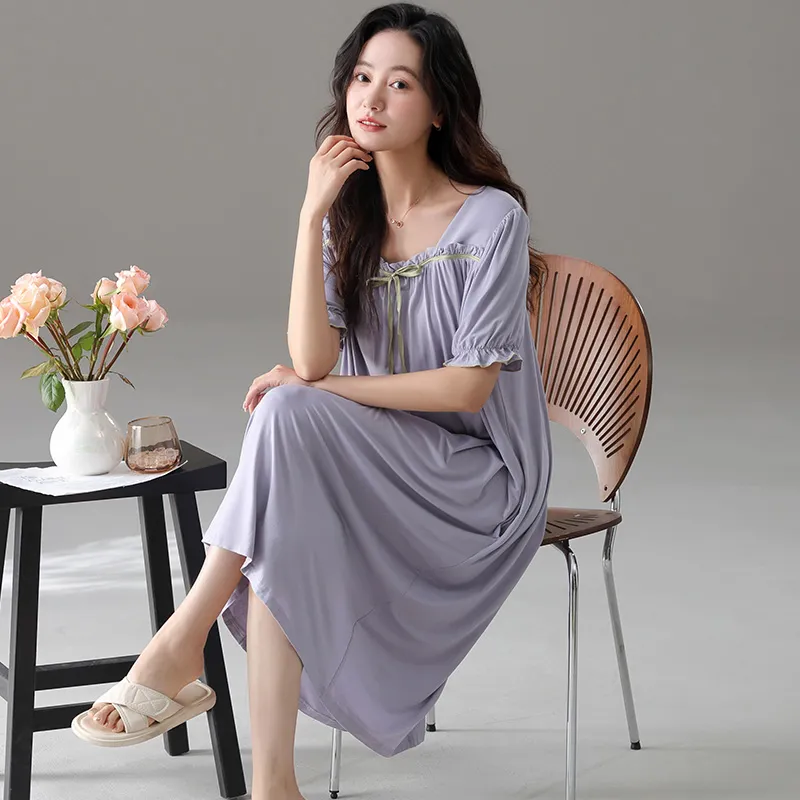 MADALLO Women's Nightgowns-5