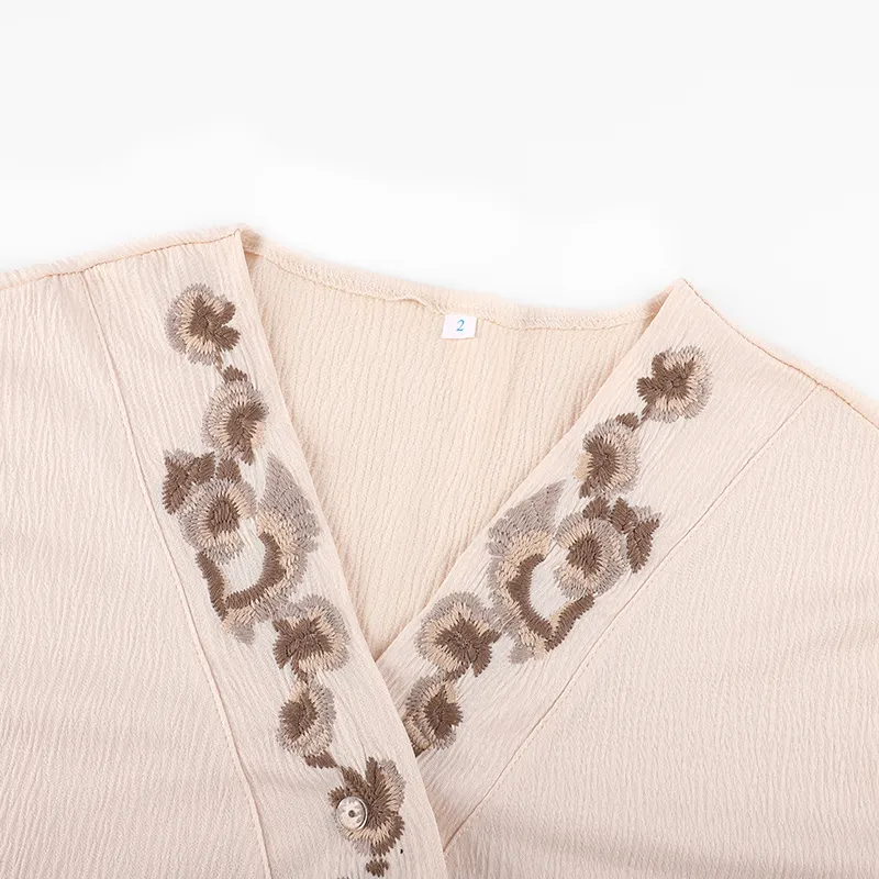 MADALLO Pajama Robe Women's Apricot-2