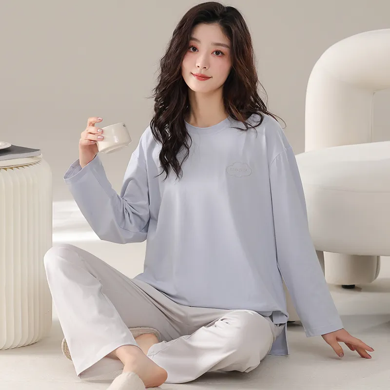 MADALLO Pajama Set Women's Light Blue-5