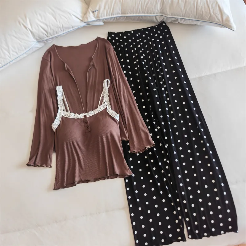 MADALLO Women's Pajama Sets-13