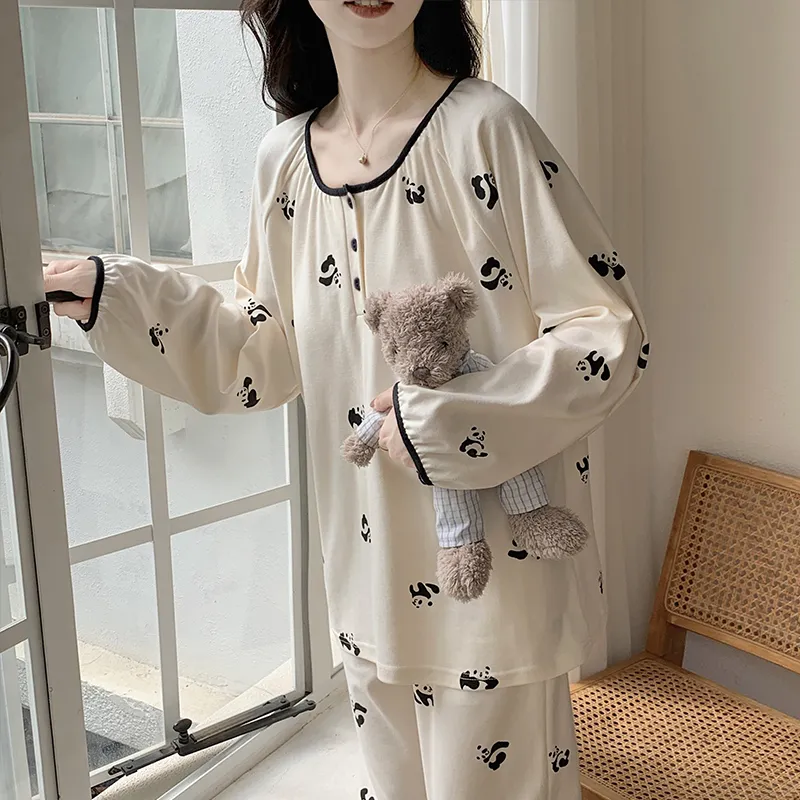 MADALLO Pajama Set Women's White-1