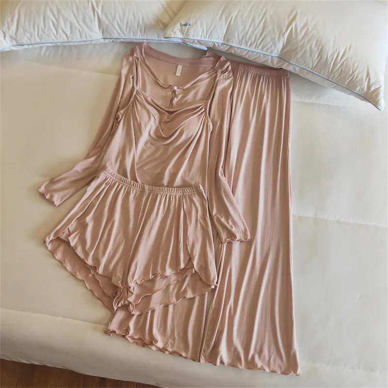 MADALLO Pajama Set Women's Nude Pink-4