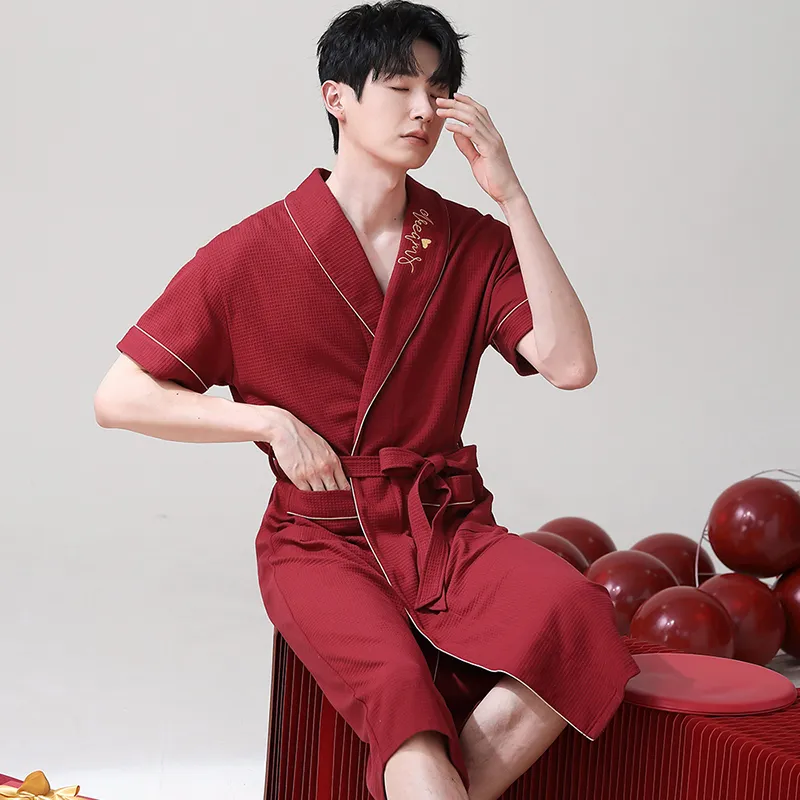 MADALLO Unisex Bath Robes-3