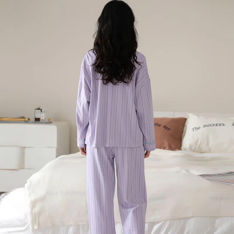 MADALLO Pajama Set Women's Light Lavender-1