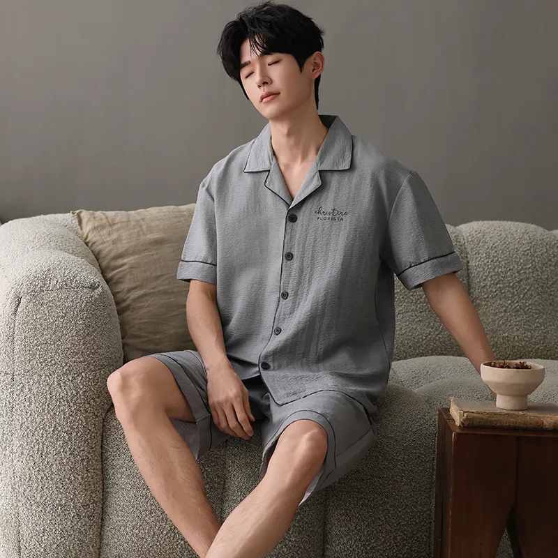 MADALLO Men Pajama Sets-4