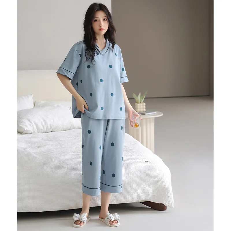 MADALLO Pajama Set Women's Sky Blue-5