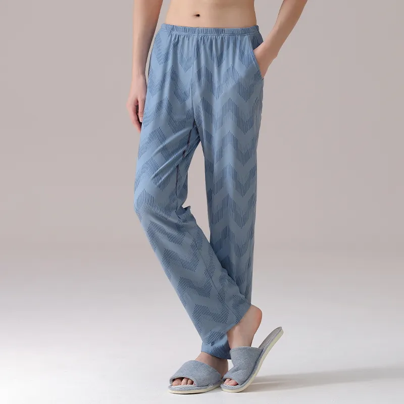 MADALLO Pajama Pants Men's Sky Blue-5